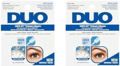Duo Quick-Set Striplash Adhesive 7g Clear Waterproof Eyelash Glue