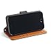 SafeSleeve EMF Protection Anti Radiation iPhone Case: iPhone 8 Plus, iPhone 7 Plus & iPhone 6 Plus, RFID Card Holder Blocking Wallet, Adjustable Stand Case, for Women & Men (Genuine Leather)