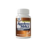 Ageless Male Testosterone Booster Supplement for Muscle Growth & Drive + E-BOOK! (60 Tablets)