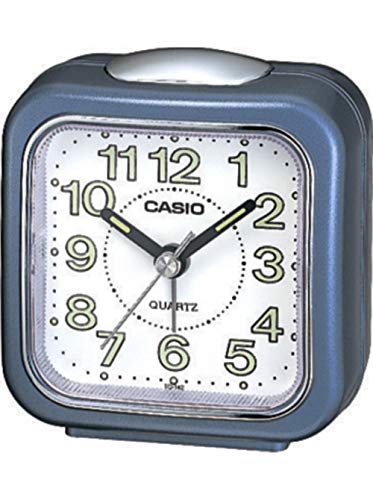 Casio Collection Unisex-Wecker TQ1422EF, Blau, Regular, TQ-142-2EF