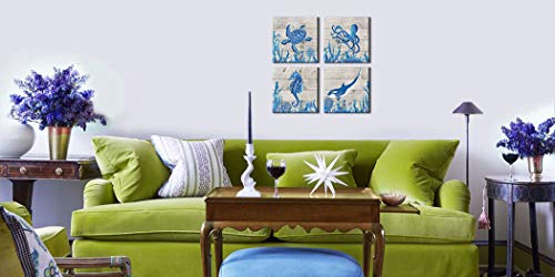 6 Bathroom+Seahorse+Pictures+Art+Decorations