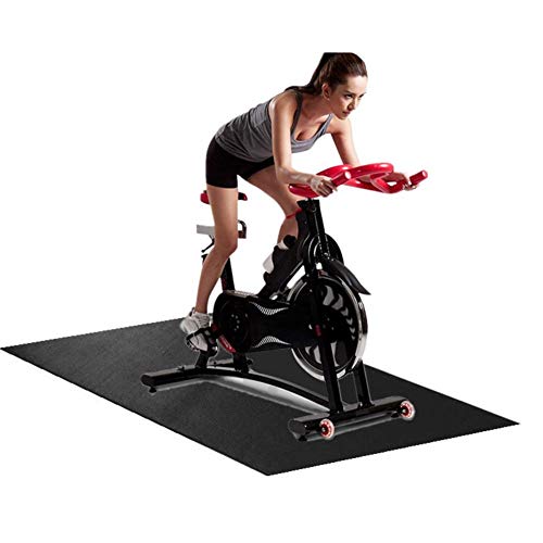 Bicycle Trainer Hardwood Floor Carpet Protection Workout Mat For Indoor Cycle Stationary Bike