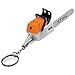STIHL Chainsaw Keyring with Realistic Battery Operated Sound Novelty