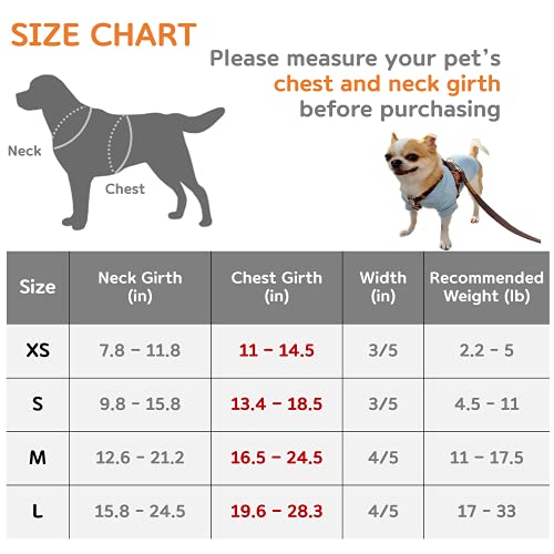Boddlelang Adjustable Dog Harness, No Choke and Escape Proof, Soft Cotton, Pet Walking Halter Harnesses for Small and… - Image 5