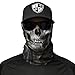 Ski Masks For Men - Neck Gaiter Women - Winter Face Mask For Men - Balaclava Face Mask - SA Face Shields - Neck Gaiters For Men - Skeleton Face Mask - SA COMPANY Face Shield - Skull Tech Crow Mask