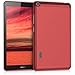 kwmobile Case Compatible with Huawei MediaPad T3 7.0 - Case Soft Crystal TPU Tablet Back Protector Cover - Red