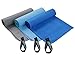 KinHwa Microfiber Workout Towel for Men Women Fast Drying Sweat Towel for Gym Lightweight Sport Fitness Exercise Towels 3 Pack Green 16Inch x 31Inch