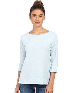 Women's Coastal Escape? 3/4 Sleeve Shirt Air Heather/Daydream T-Shirt MD