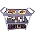 Z GRILLS 3-Shelf Rolling Service Cart