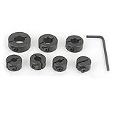 Big Horn 19123 Split Ring Stop Collar, 7-Piece Set