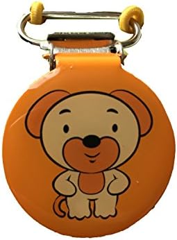 1 x Childrens / Kids BTE Hearing Aid Clip / Safety Retainer / Cord For 2 Hearing Aids Dog