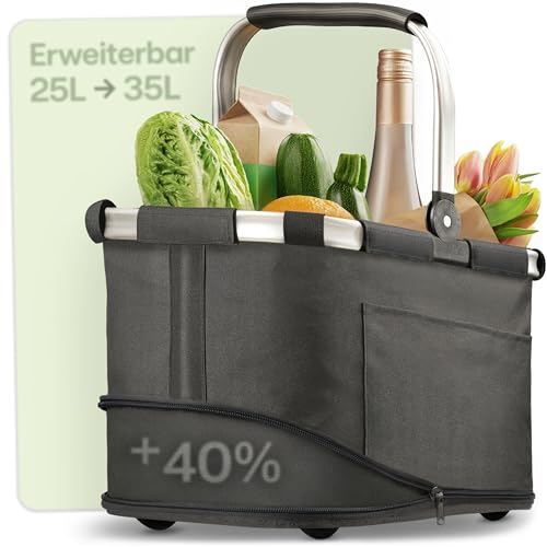 Top-Deal des Tages: Diesen Preis für Praknu Einkaufskorb Faltbar – 2 in... kriegst du momentan mit 15,99€. Gleich mal ansehen!