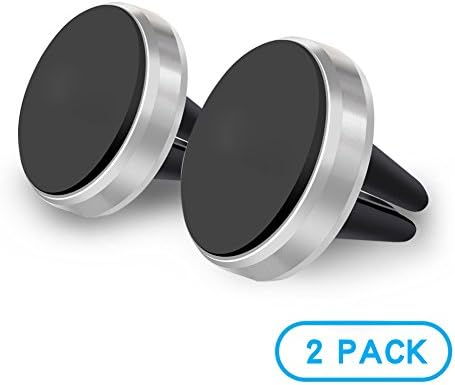 Car Mount, UTHMNE [2 PACK] Universal Air Vent Magnetic Car Mount Holder for Smartphone iPhone 7 Plus 6S 6 5s 5 SE, Galaxy S8 S7 S6 Edge, Note 5 4 2 and Mini Tablets, Compatible with most Case
