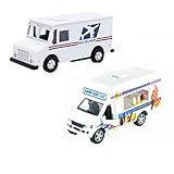 Postal Service Kid's Toy Truck (2 Trucks(USPS-Ice Cream))