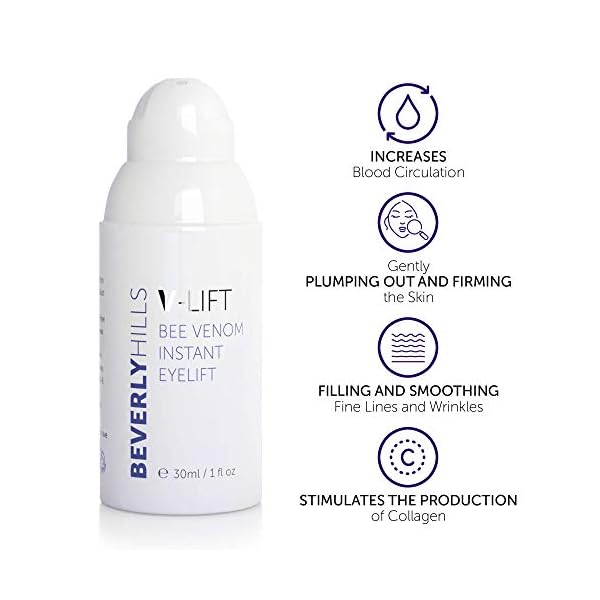 Beverly-Hills-V-Lift-Instant-Eye-Lift-and-Eye-Tuck-Bee-Venom-Serum-for-Treating-Puffy-Eyes-Dark-Circles-and-Wrinkles BEVERLY HILLS V-Lift Instant Eye Lift and Eye Tuck Bee Venom Serum for Treating Puffy Eyes, Dark Circles, and Wrinkles