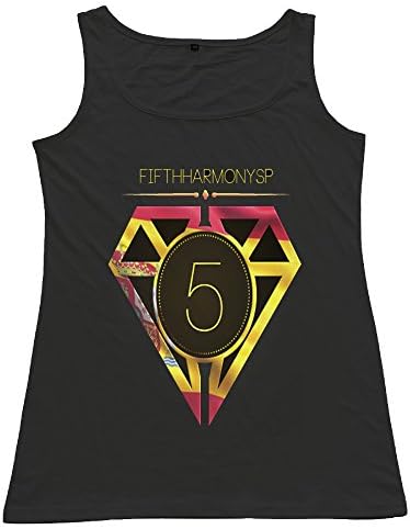 HuanYuansvip Fifth Harmony 5 Super Girl Women's T-Shirt XX-Large Black Tank Top