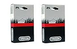 2 Pack, Oregon 90PX055G Low Profile 3/8-Inch Pitch 0.043-Inch Gauge 55-Drive Link Saw Chain, For Stihl 61PMMC3 55, 16