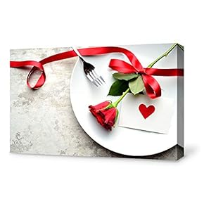 Canvas Prints Home Artwork Decoration Love Canvas Wall Art for Living Room, Bedroom - 12x18 inches