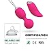 Beslove Bullet Vibrator - 10 Speed Remote Control Rechargeable G Spot Vagina and Clitoris Vibrating Vibrator for Women-Rose