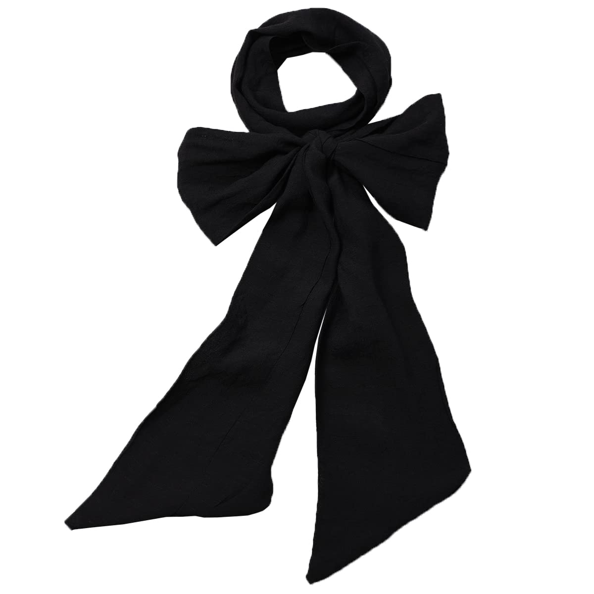 COSDREAMER Mens Renaissance Scarf Jabot Cravat Costume Collar (Black)