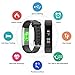 Letsfit Fitness Tracker HR, Heart Rate Monitor Watch, IP67 Waterproof Pedometer Watch, Sleep Monitor, Step Counter Tracker, Slim Activity Tracker for Women Men Kids