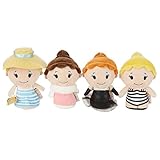 Hallmark Fashion Barbie Collector Set of 4 itty bittys Stuffed Animals Itty Bittys Bir...