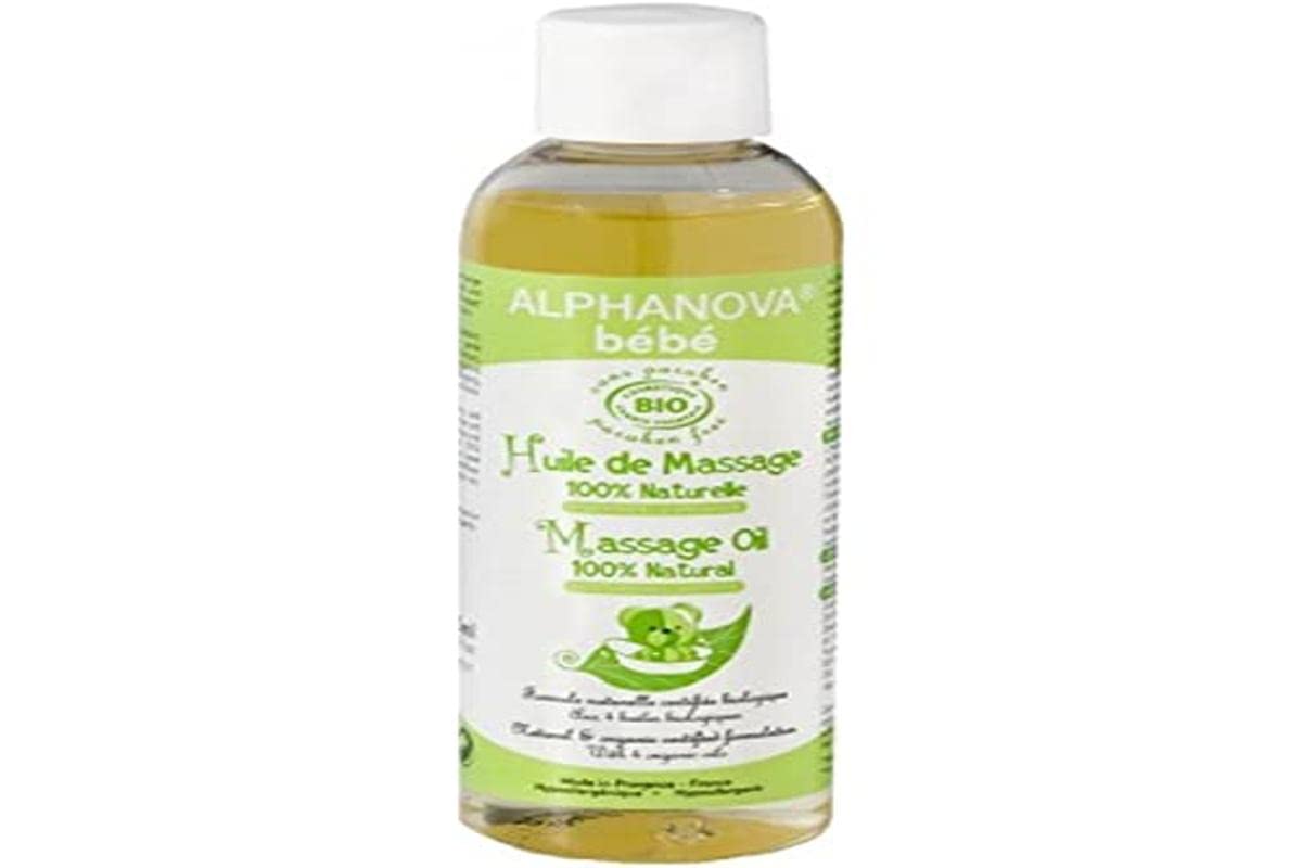 Alphanova Baby 100% Natural Massage Oil BIO 100ml