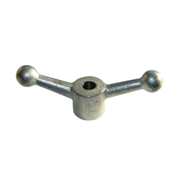 Morton Cast Iron Ball Handles, Inch Size, 2.25" Height, Flat Face Hub, 1/2-13 Tapped