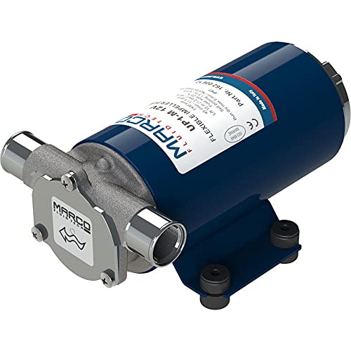Marco UP1-M Self-Priming Electric Bilge Pump with Rubber Impeller 24V 45 l/min 16200612