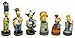 Simpsons Chess Set with Laminated fold-up playing board