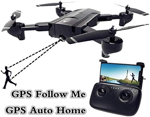 SG900-S GPS Drone with Camera HD 1080P Professional FPV WiFi RC Drones Altitude Hold Auto Return Dron RC Quadcopter Helicopter,720P-1 Battery