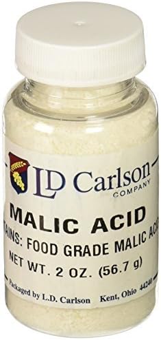 Malic Acid for Wine Making 2 oz by Simi Valley Home Brew