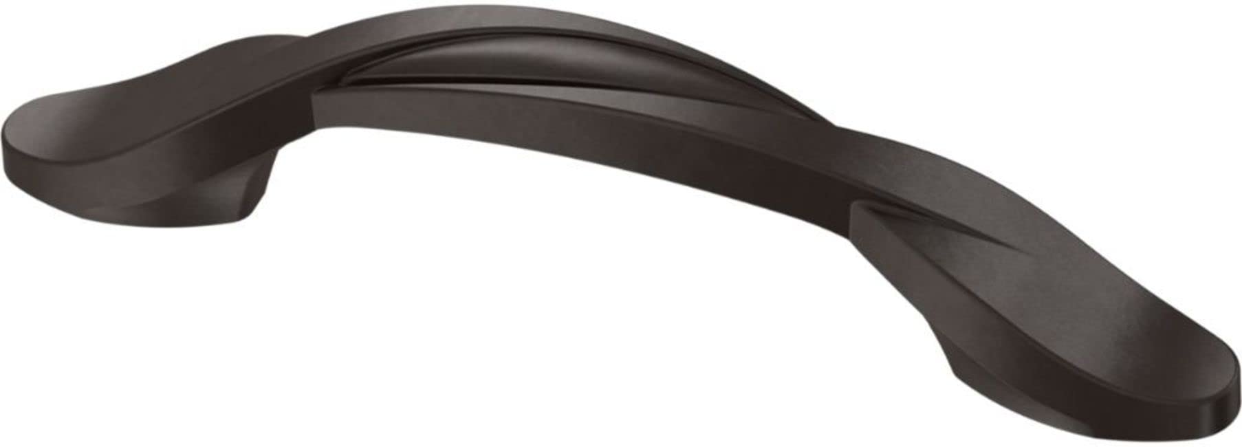 Franklin Brass P35518K-OB3-B Curved Kitchen Cabinet Drawer Handle Pull, Dark Bronze, 3 Inch