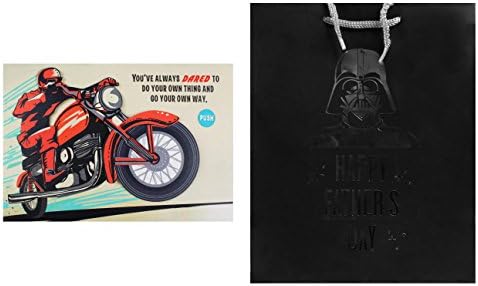 Hallmark Fathers Day Music &amp; Motion Card Youve Always Dared &amp; Gift Bag