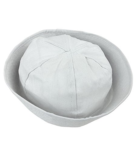 Yacht Hat - White Sailor Hats - Sailor Costume Hat by Funny Party Hats