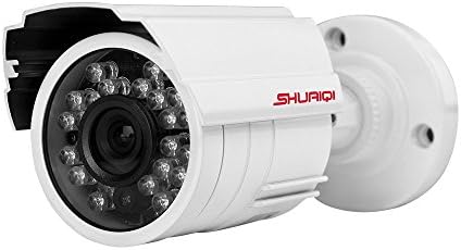 SHUAIQI Sony 1200TVL 720P Megapixel CMOS Security Outdoor Waterproof Camera CCTV 23PCS IR Night Vision 3.6mm Wide Angle Lens White
