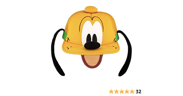 Disney Parks Pluto Mesh Hat Cap 