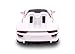 Kids RC Toy Transforming Robot White Devil Car Remote Control (27 MHz) Car with One Button Transformation, Realistic Engine Sounds and 360 Speed Drifting 1:14 Scale (White)