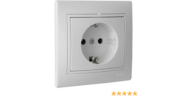 solera ERP60U Base de Enchufe, 250 V, Blanco : Amazon.es ...