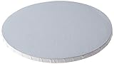 12" White Round Drum, 1/2", 6 Count