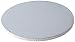 12" White Round Drum, 1/2", 6 Count primary