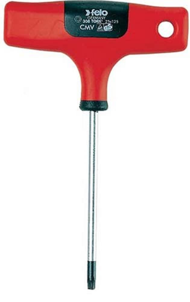 Felo T-Handle Screwdriver with 2-Component Handle Tx 15