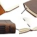 Leather Bound Journal for Men and Women, Handmade Gift Set with World Map Embossed Journal and Stylish Pen, Vintage and Classic, Notebook, Sketchbook, Planner and Diary (300 Pages) (8x6