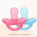yuye-xthriv Newborn Baby Infant Oral Care Pacifier Soft Silicone Dummy Nipple Soother Toy Pink