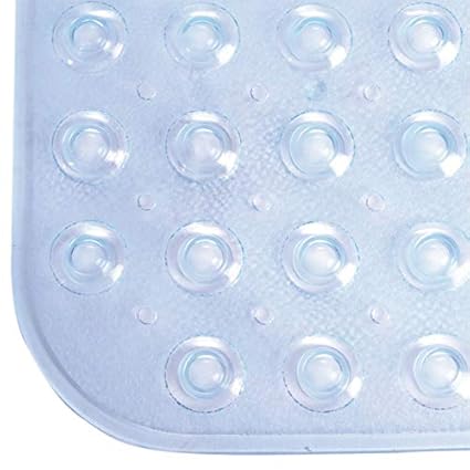 Amazon Com Homestyle Funky Bubble Long Bath Mat Blue 971040 11