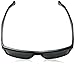 Arnette An4208 Biscuit Rectangular Sunglasses, Black/Gray, 57 mm