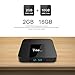 Greatever 2018 Newest T98 pro Android 7.1 TV Box 2GB+16GB with 3D/4K/WiFi/H.265 Smart TV Box