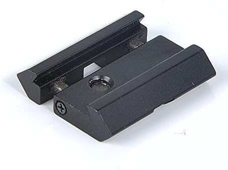 Calitte Gun Mount Rail Weaver Adaptor Picatinny Rail Base 21mm to 11mm Rail Weaver Converter