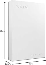 Seagate Game Drive 5TB Xbox External HDD USB 3.2 Gen 1 White LED view 3