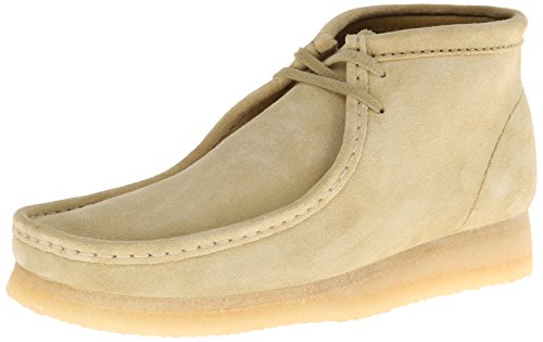 Clarks Men's Wallabee B Chukka Boot,Maple Tan Suede,12 M US